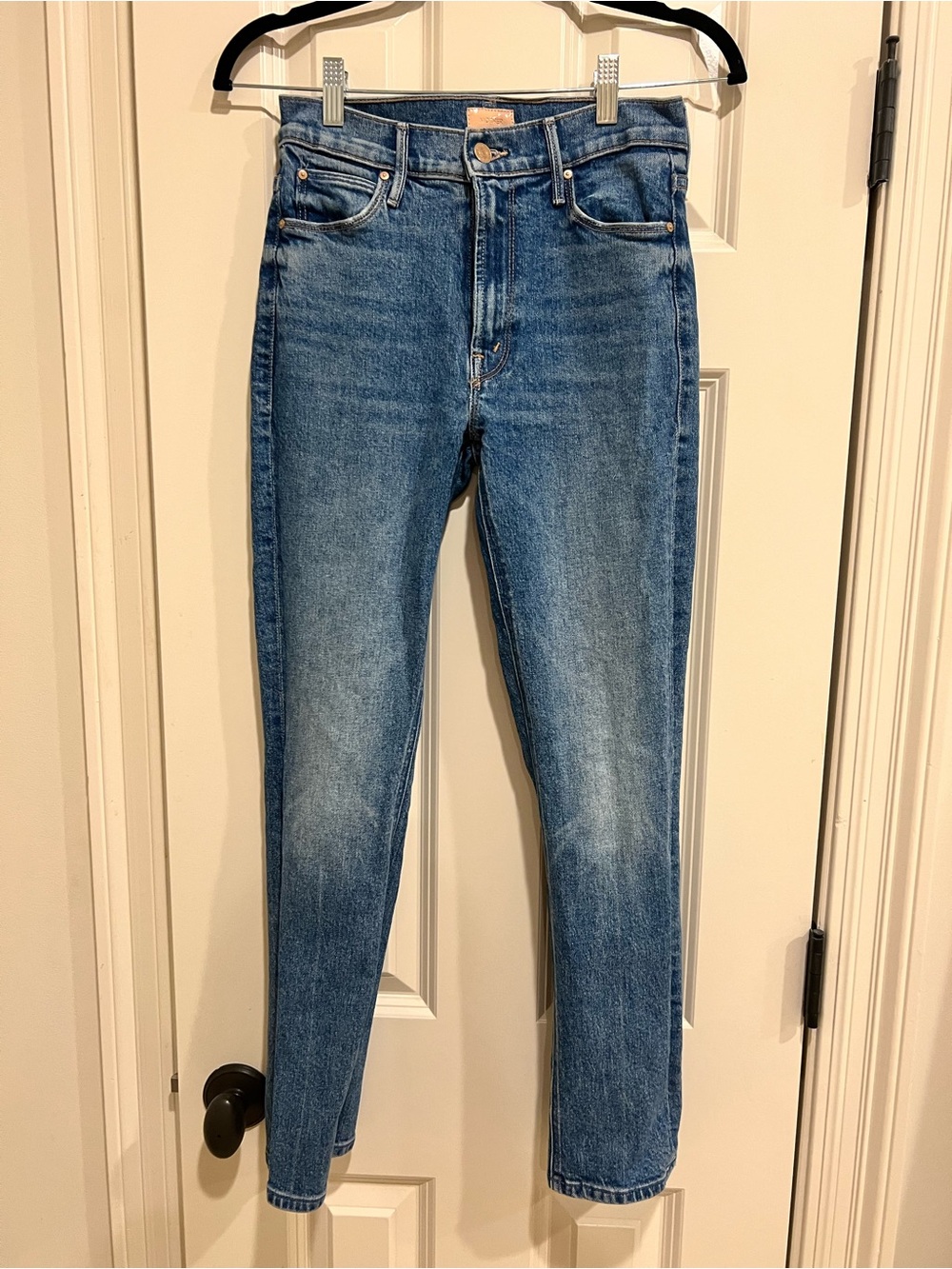 MOTHER Mid Rise Dazzler Ankle Jeans - Picture 2 of 5